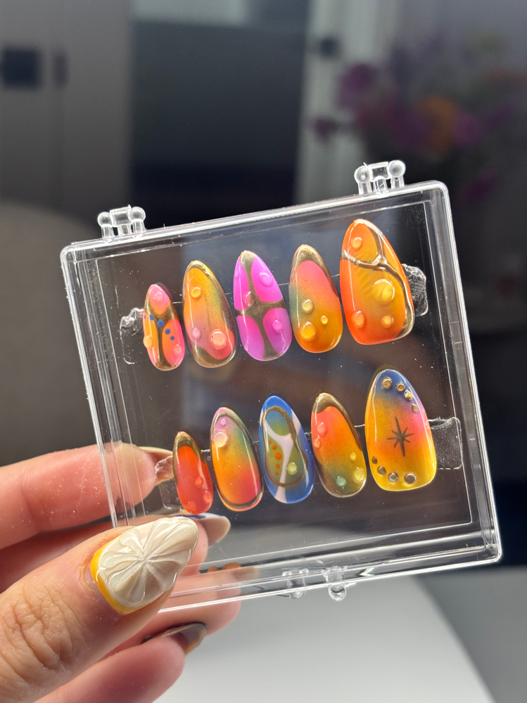 custom press ons (no application)