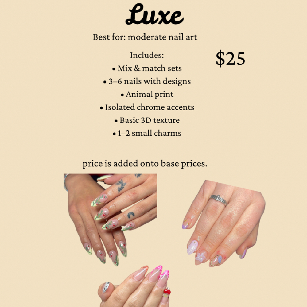 Luxe Art at Pr3tty Polish in Hobbs, NM