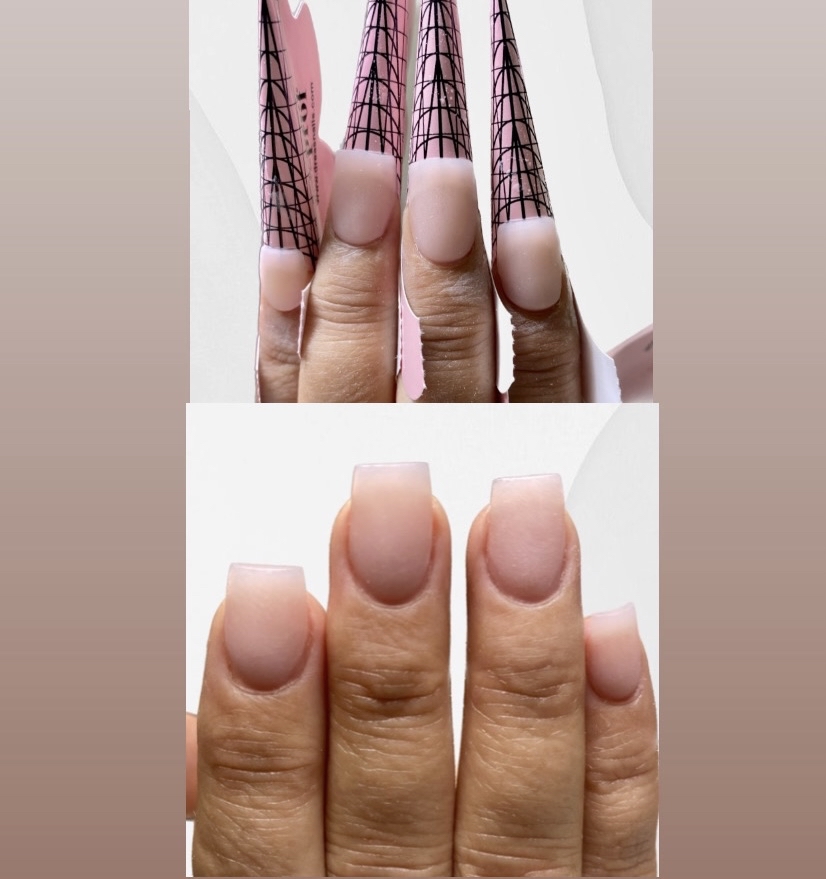 Acrylic Full Set (Short) at Kinas Nails in Lemon Grove, CA