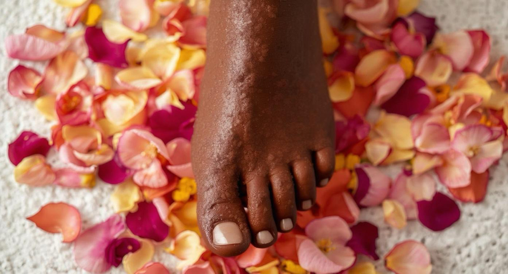 Lotus Petal Foot Ritual