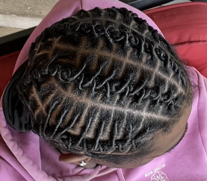 Barrel Retwist at Eryka’s Hair Couture in Midlothian, IL