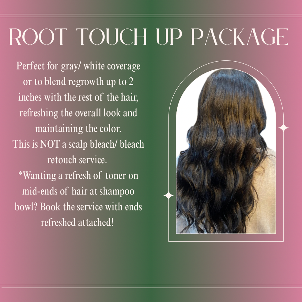 Root Touch Up Package