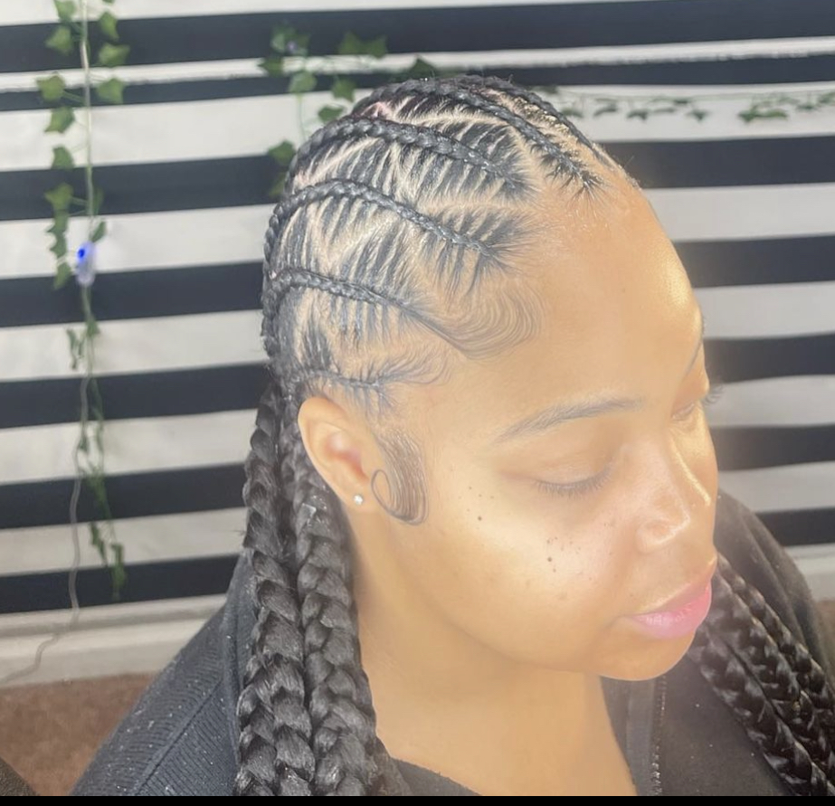 Zig Zag Knee-length Stitch Braids