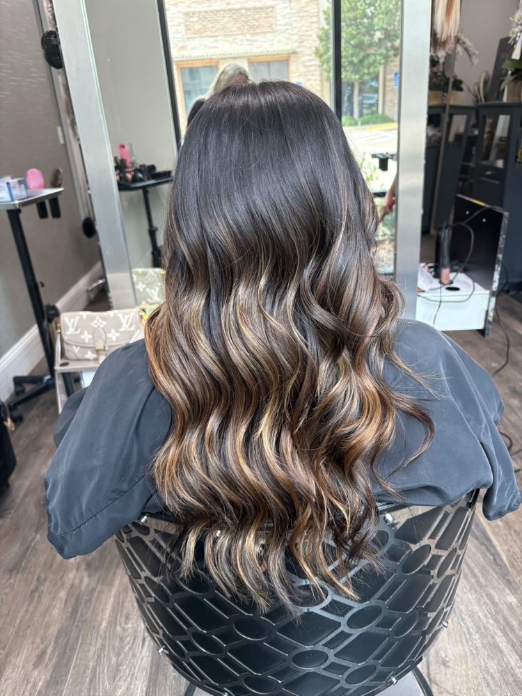Full Balayage/cut at Modern Monroe Hair Co. in Rockwall, TX