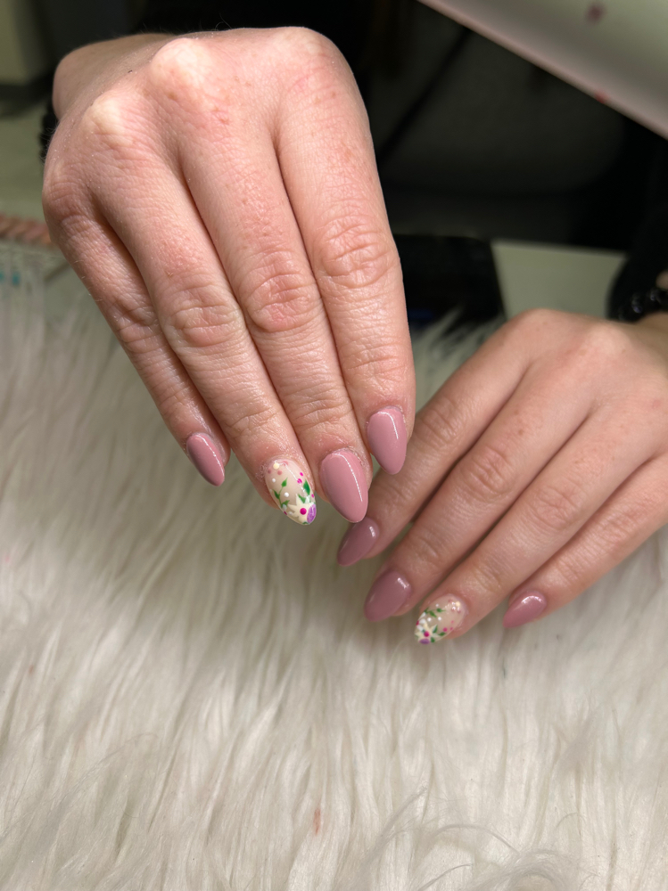 Acrylic Fullset- simple Art