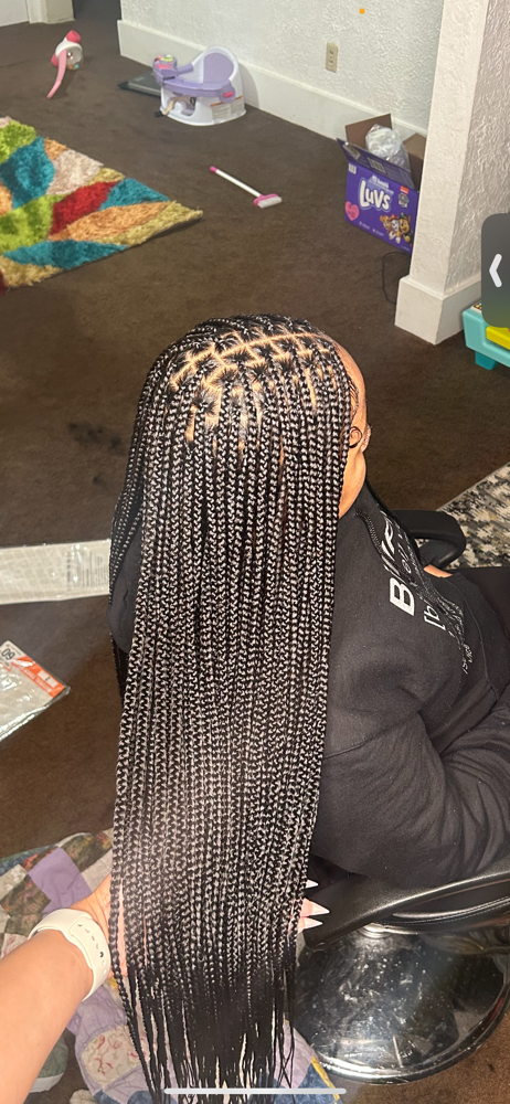 Small Knotless (waist Length)