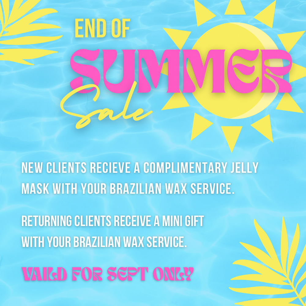End of Summer Sale
