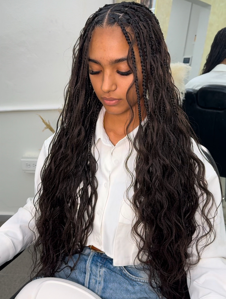Gypsy Knotless — Cabello Humano at Beautyges in San Juan, PR