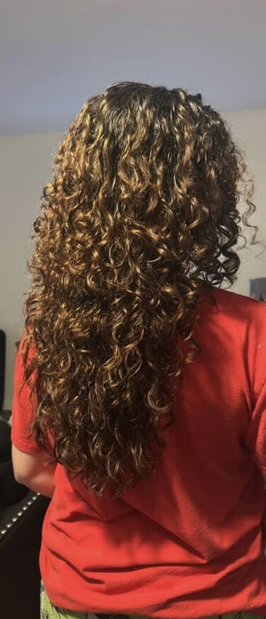Curly Hair Cut