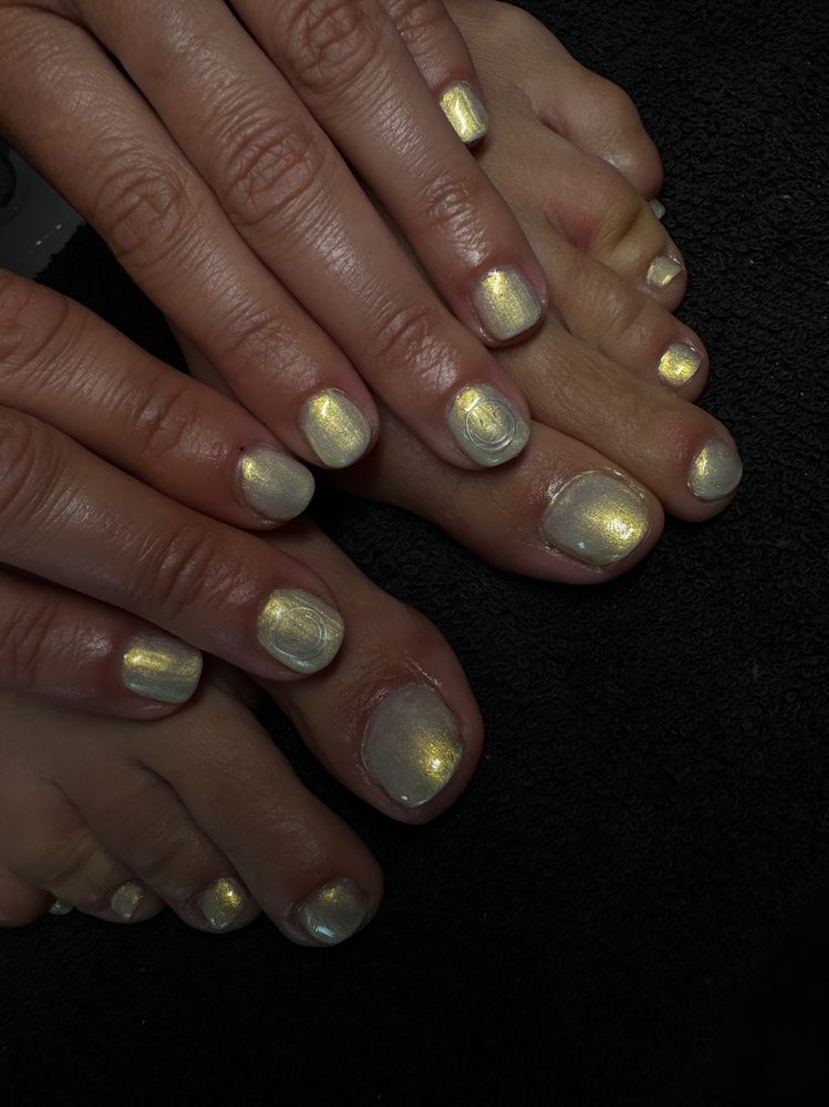 Basic DRY Gel Pedicure