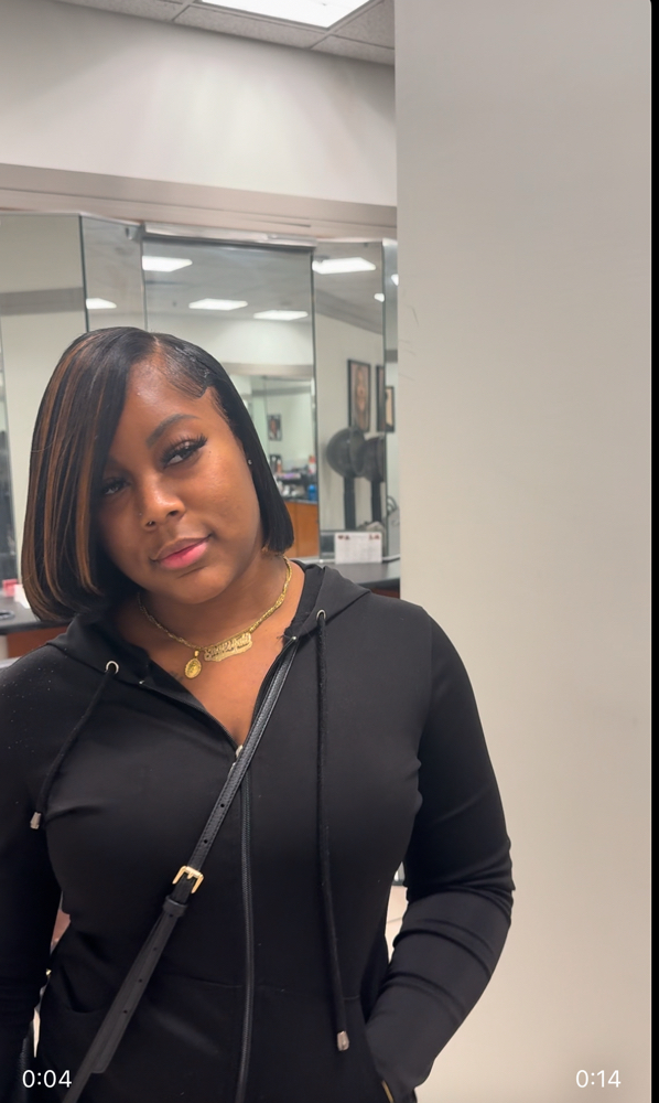 Half Up Or Full Quick Weave