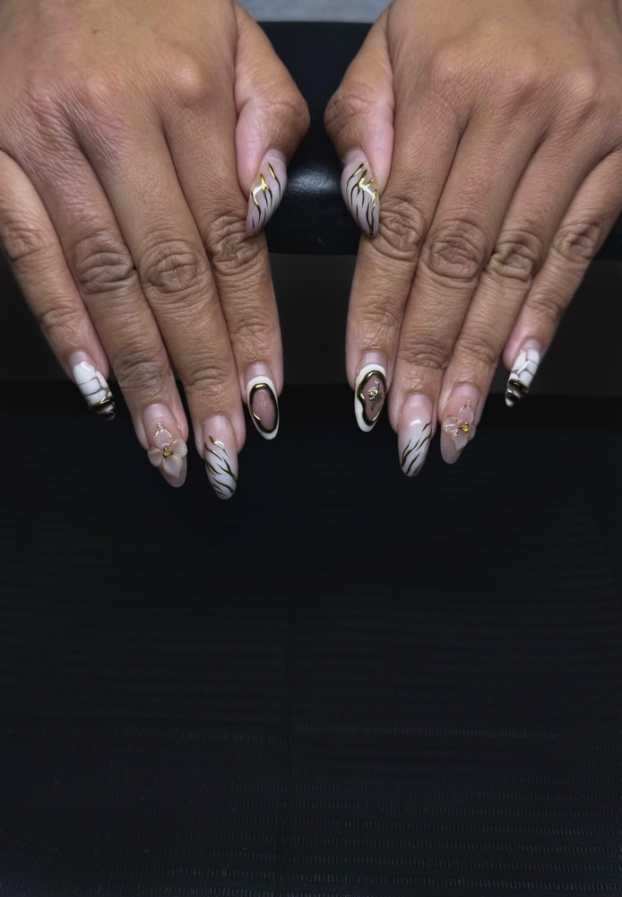 Acrylic fill (4+ weeks) at Tonya x Nails in Visalia, CA