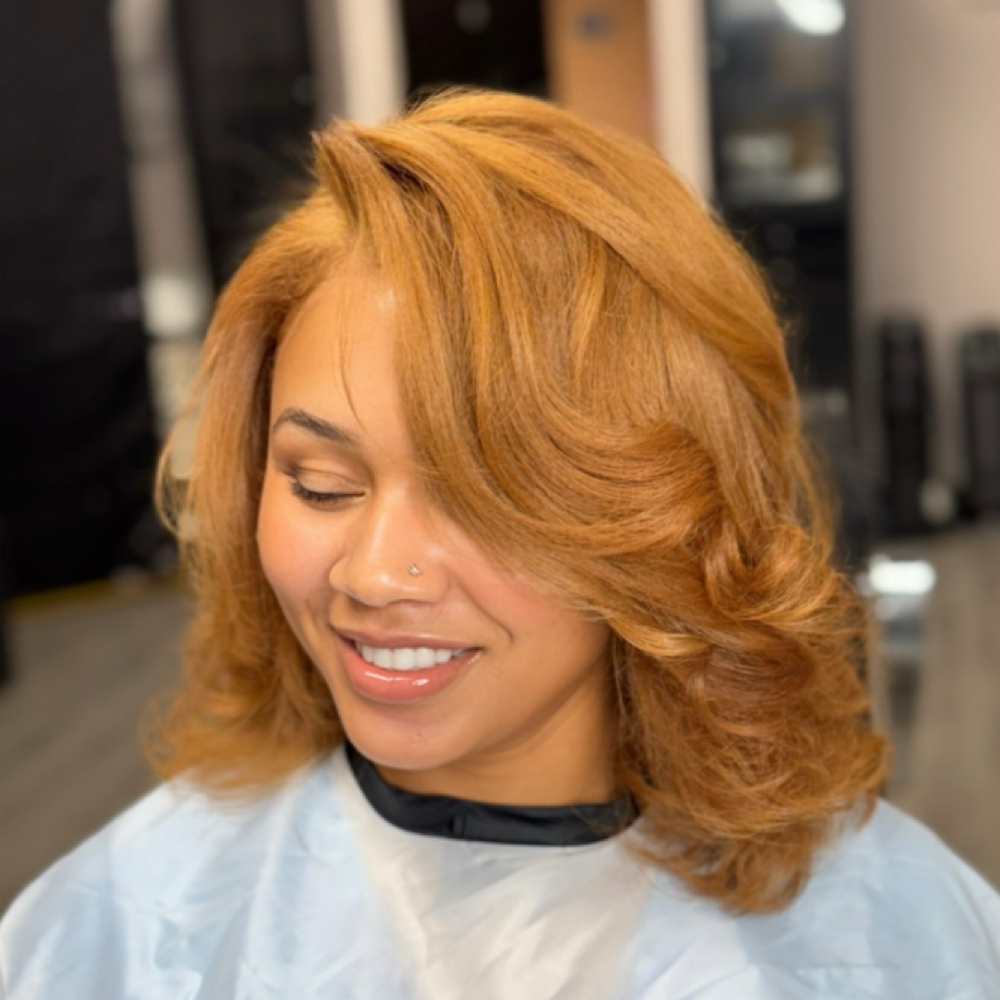 Double Process Color at Anjel Hair and Beauty Studios in College Park, GA