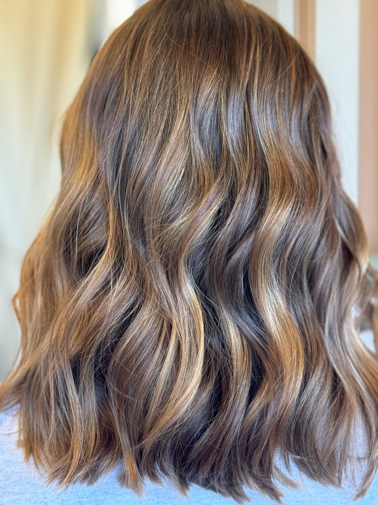 Balayage With Haircut