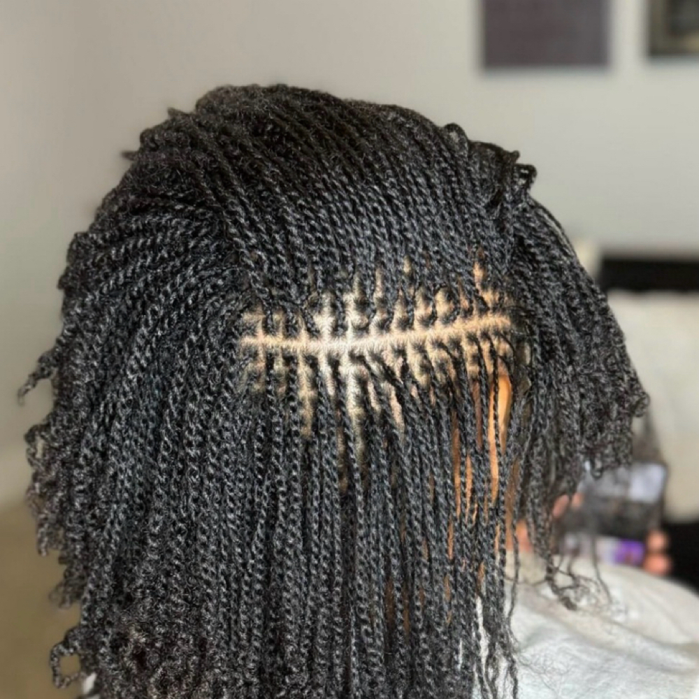 Interlocking Micro Locs at TwistedSistaLLC. in Kahului, HI