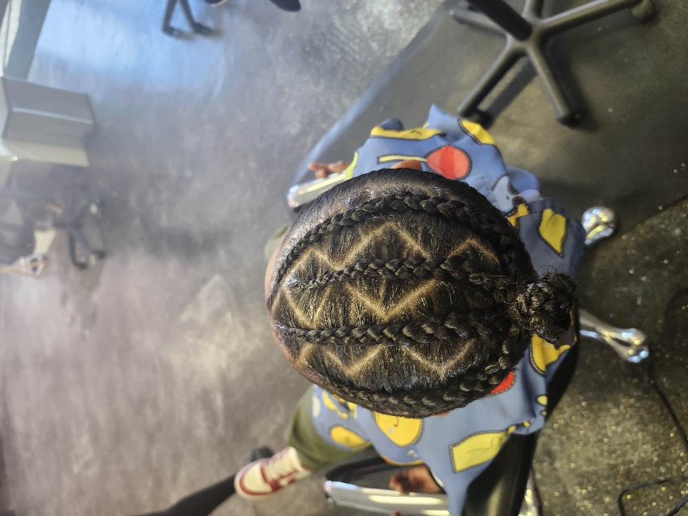 Kids Braids W/o Weave