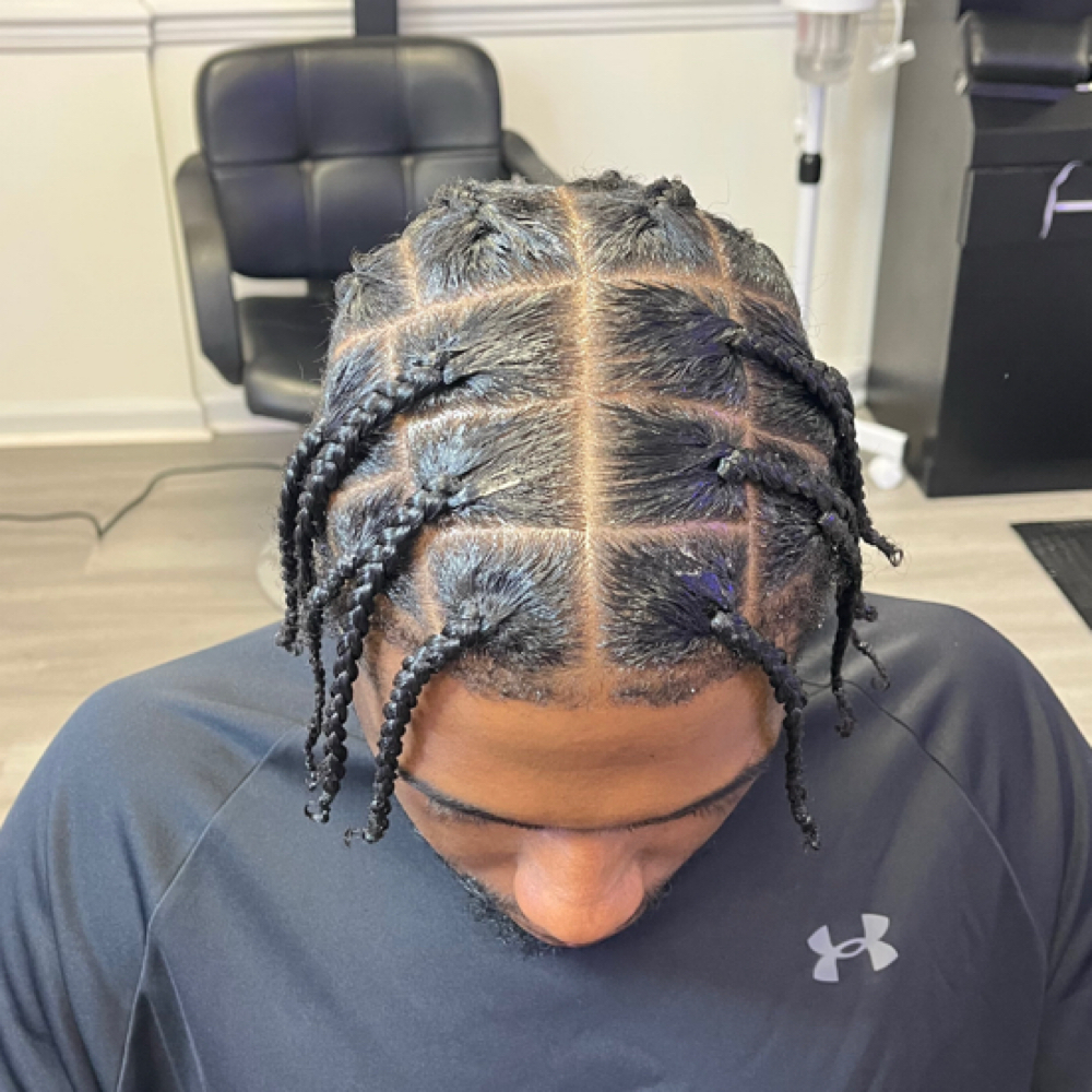 Men’s Box Braids at Angelhairdivinity in Hoover, AL