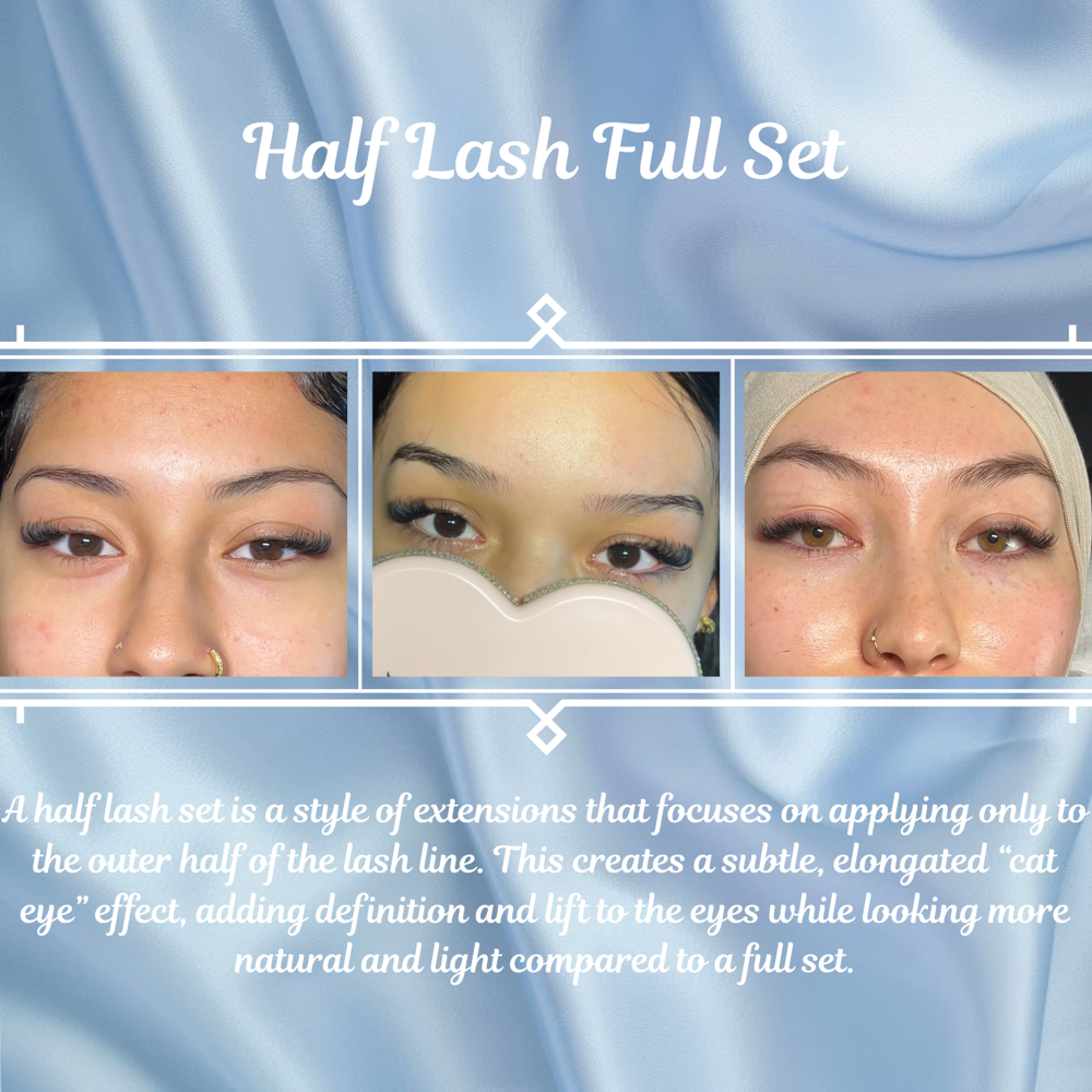 Half Lash Set at Lash w Nikki in Clovis, CA