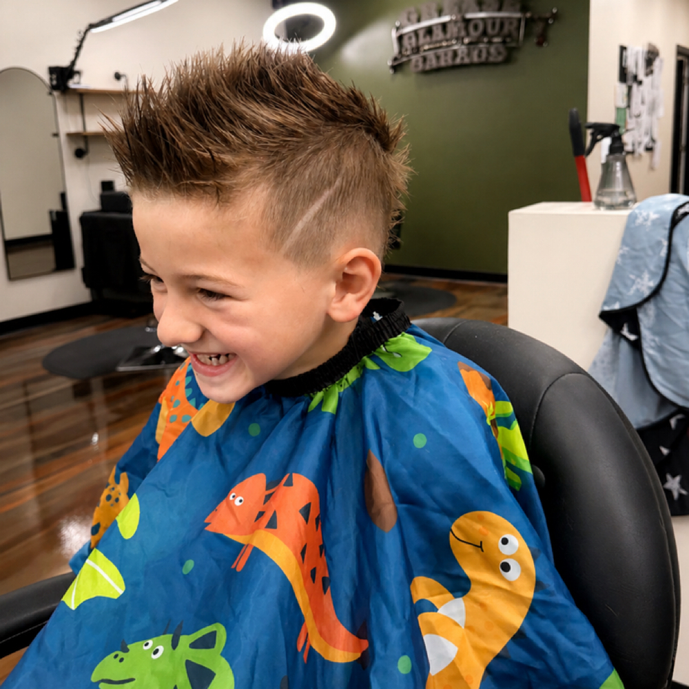 Kids Haircut (Under 12) at Grease & Glamour Garage in Lake havasu, AZ