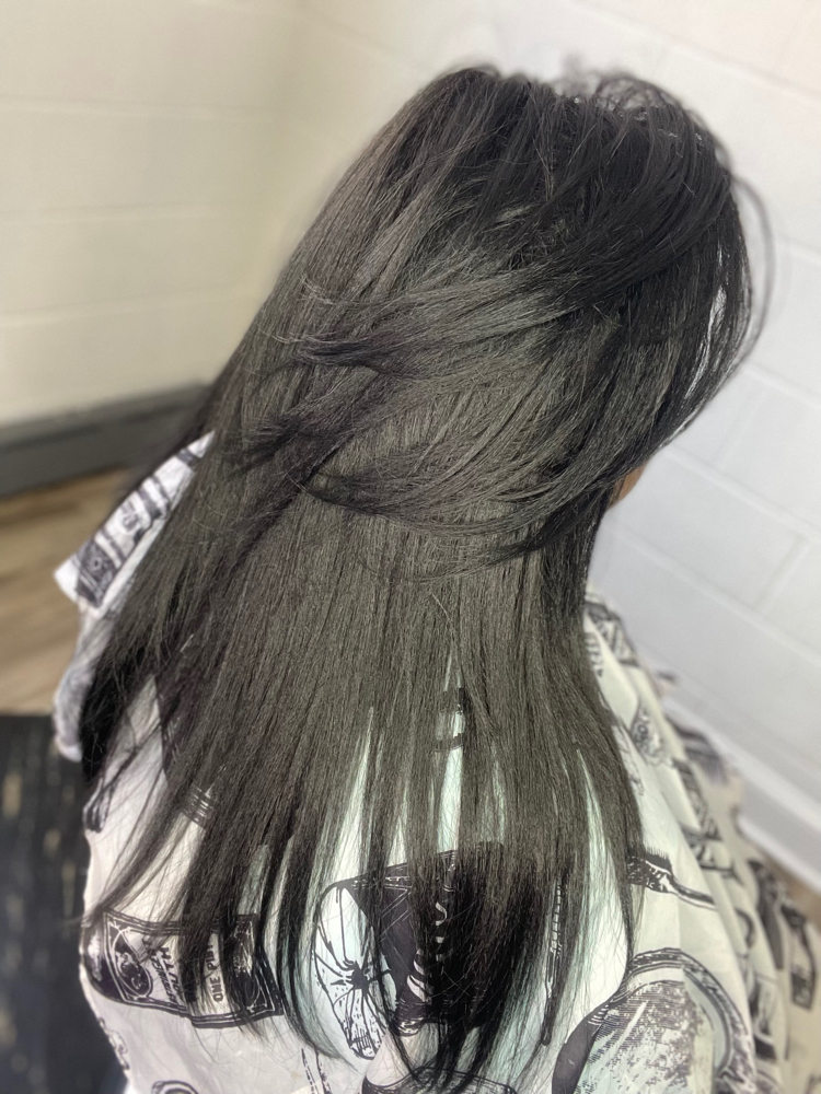 Straigh Hair Crochet Hair Included