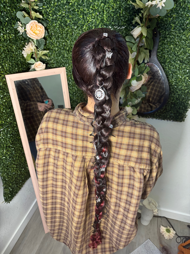 Braided Ponytails at Hairbykenz406 in Missoula, MT