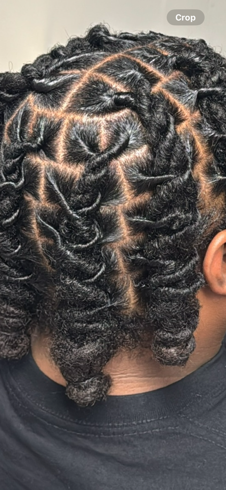 Wash + Retwist + Style at Partify in Tamarac, FL