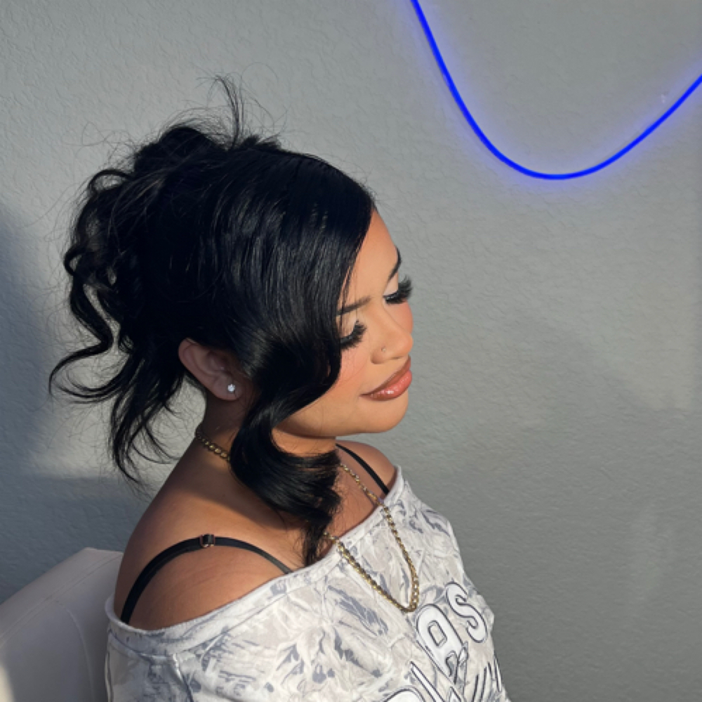 Up do at adridoit in Pearland, TX