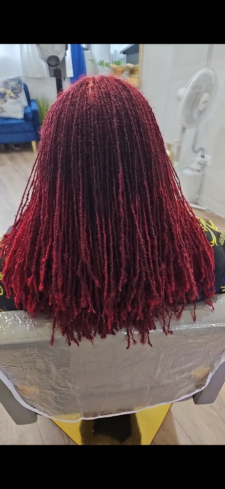 All Over Single Loc Color