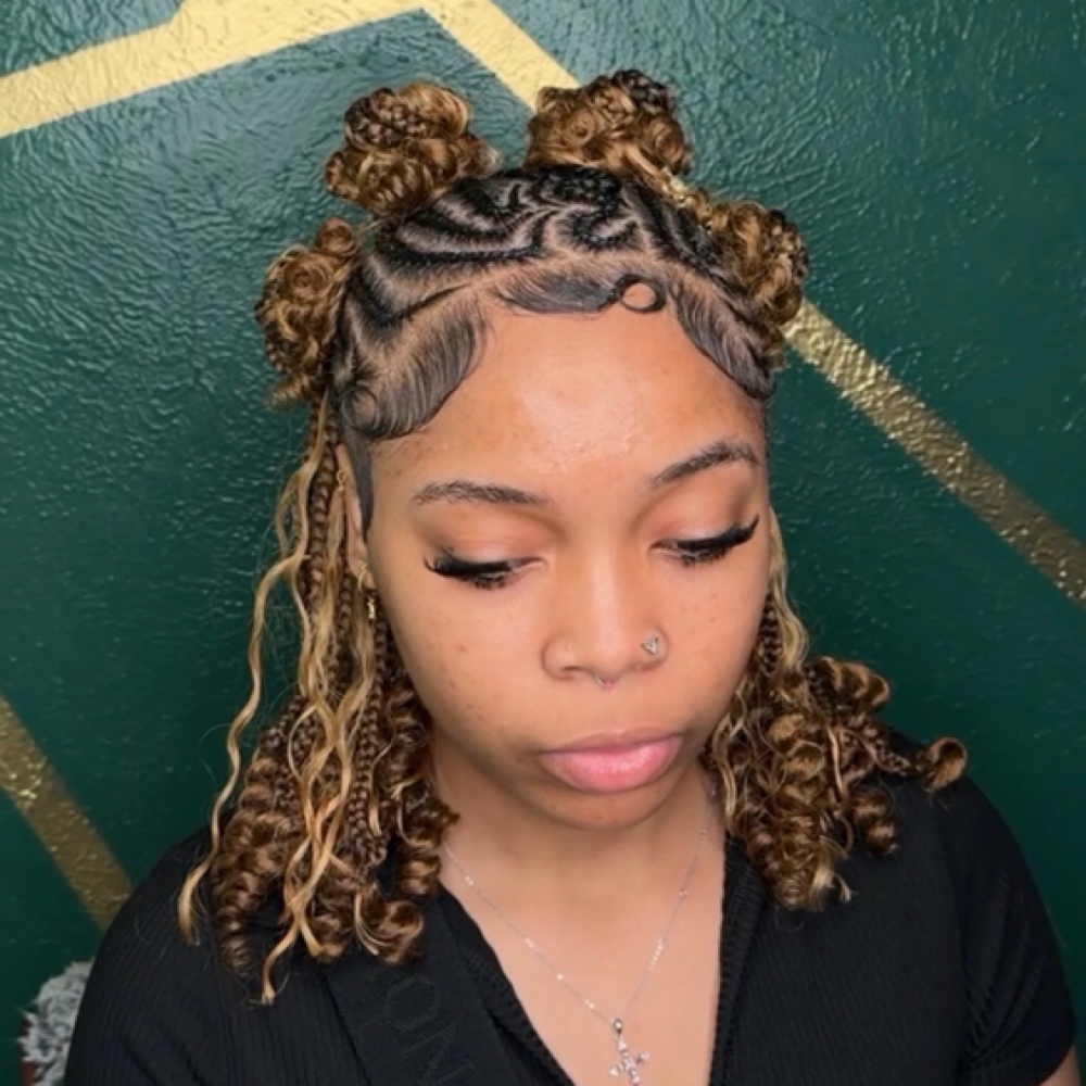 Fulani Braids at Diverse Creations in Longview, TX