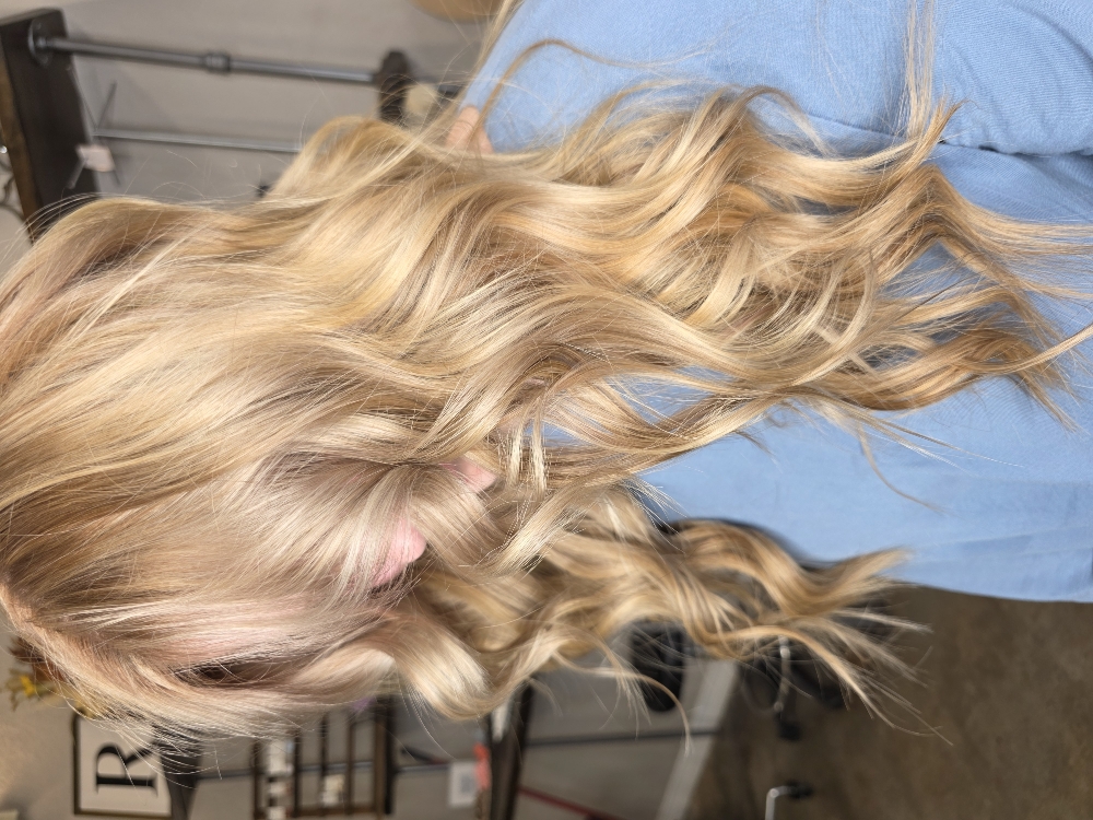 EXTENSION Install at Allie Germany // Hair Sculptor in Wichita Falls, TX
