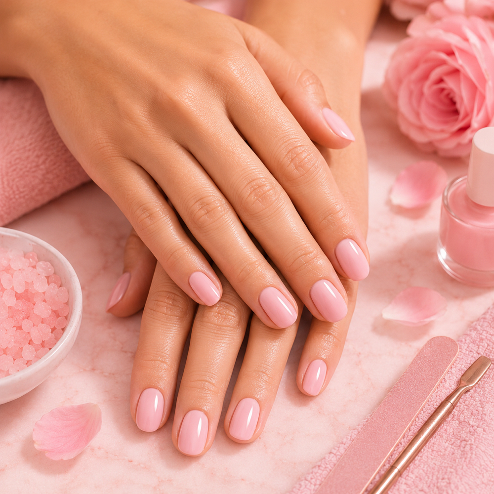 Gel Manicure at Pretty & Pink in Fort Myers, FL
