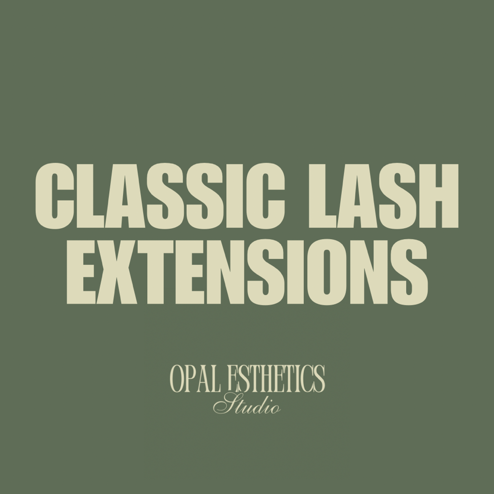 Classic Lash Extensions (Full Set)