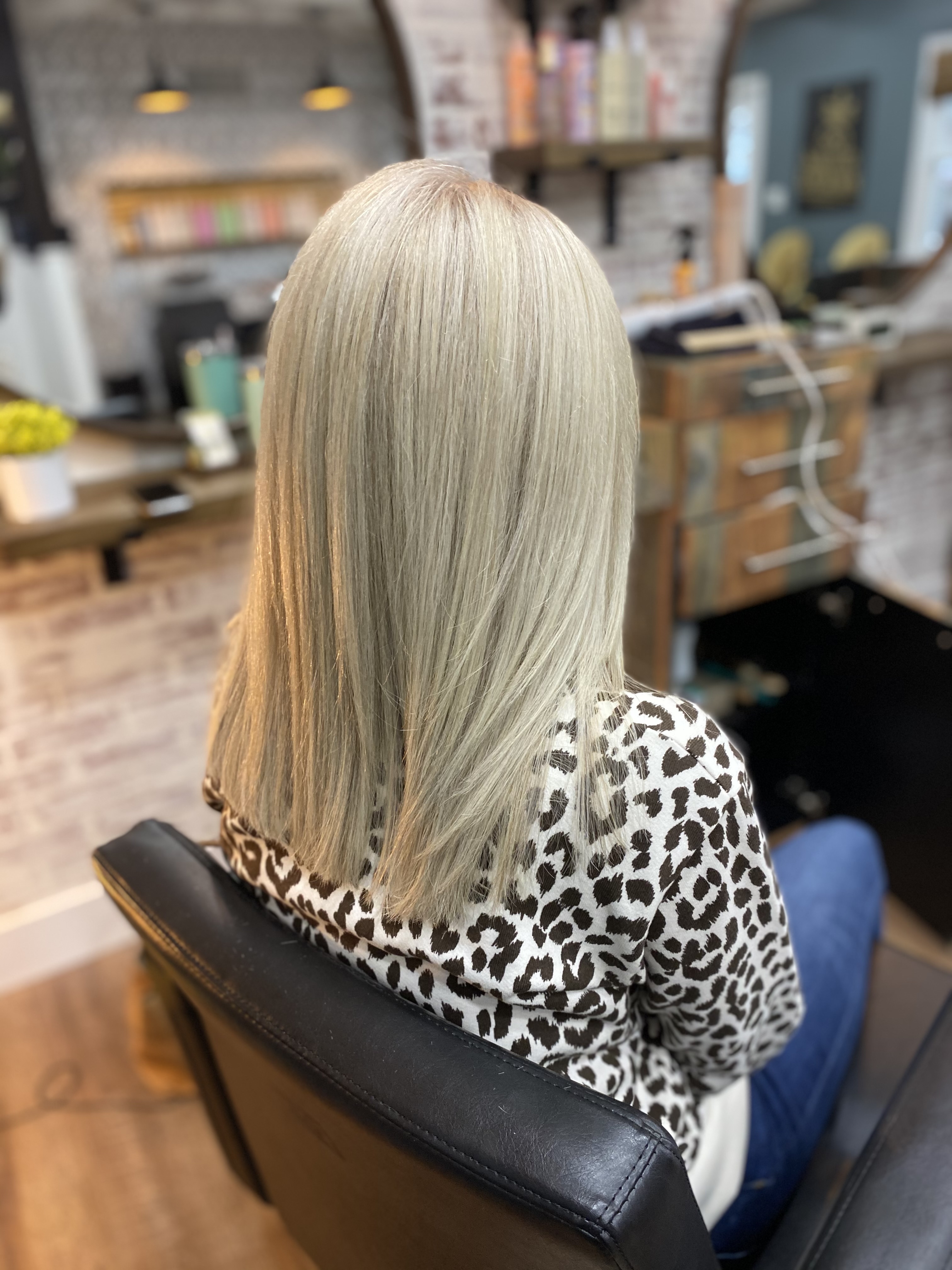 Partial Highlight And Haircut