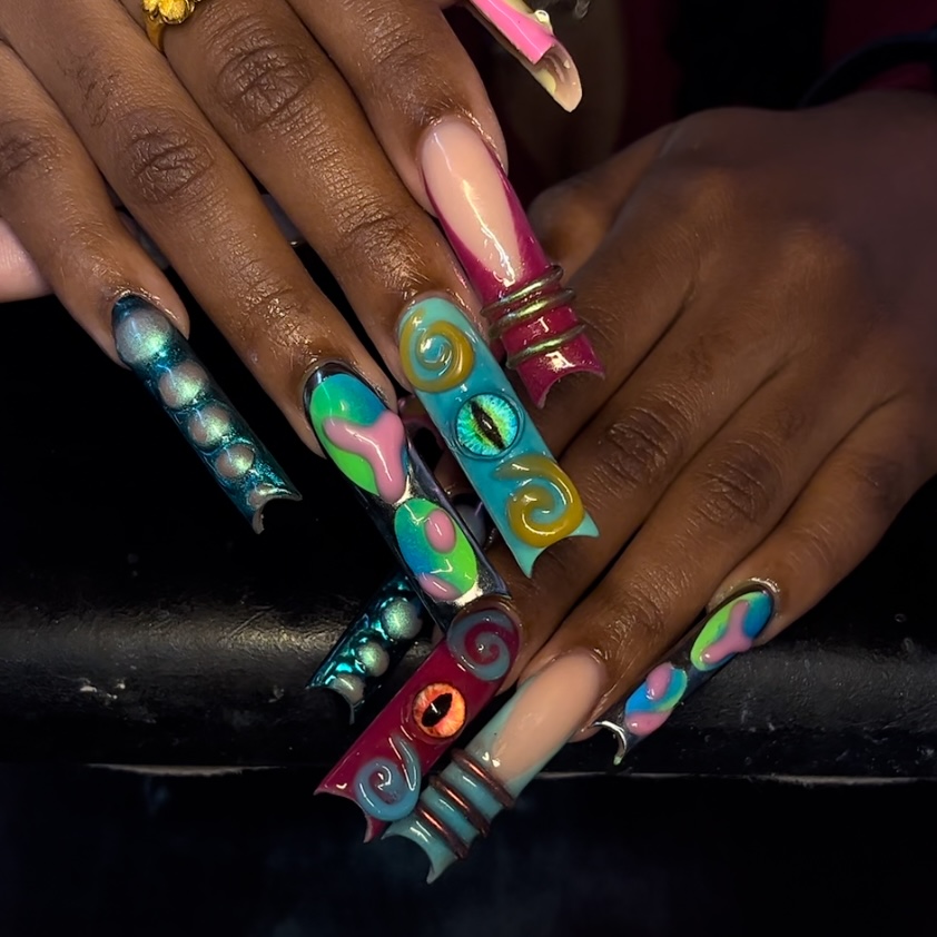 Extra-Long Acrylic Full-Set