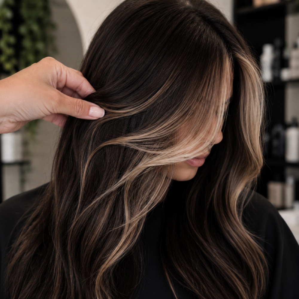 Face Frame Highlight,Tone & Style at The Pretty Parlor in Orlando, FL