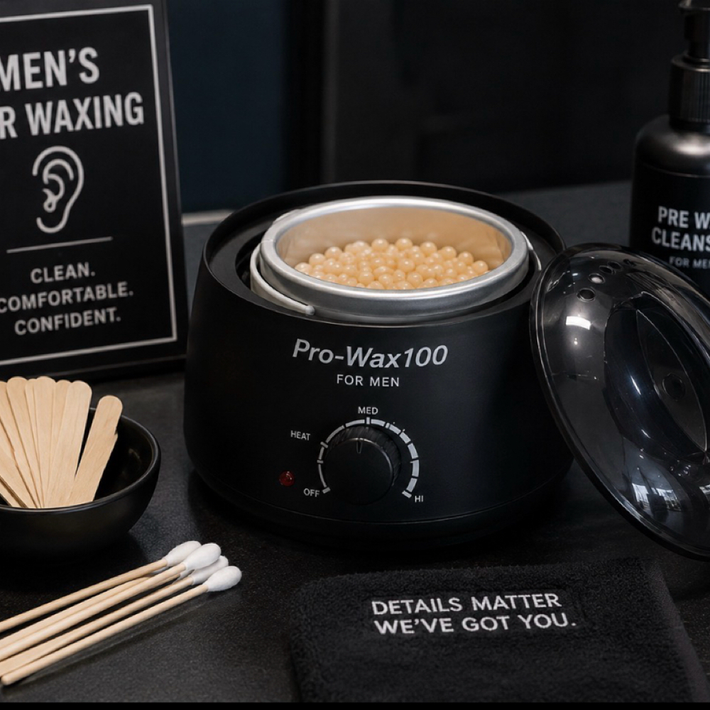 Men’s Nose Waxing at Iron&Oak Barber Lounge,LLC in Marlton, NJ