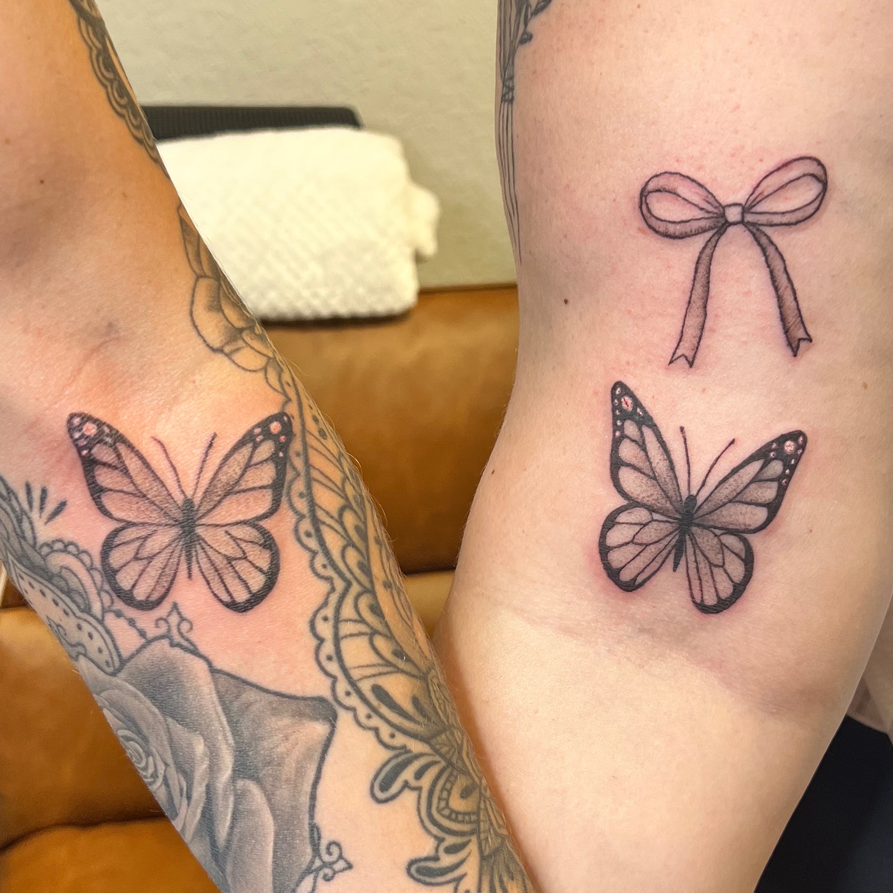 Traditional tattoos -small at Permanent Cosmetics By Alicia Polk in Bentonville, AR