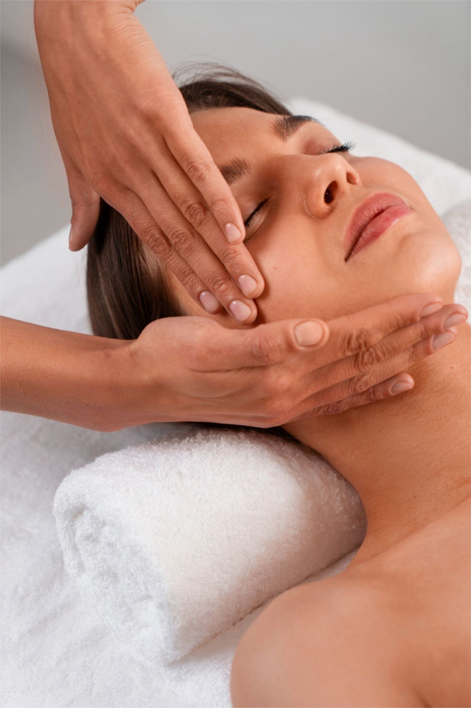 Lymphatic Drainage Face Massage