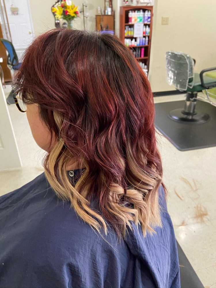 Blowout/ Short Hair