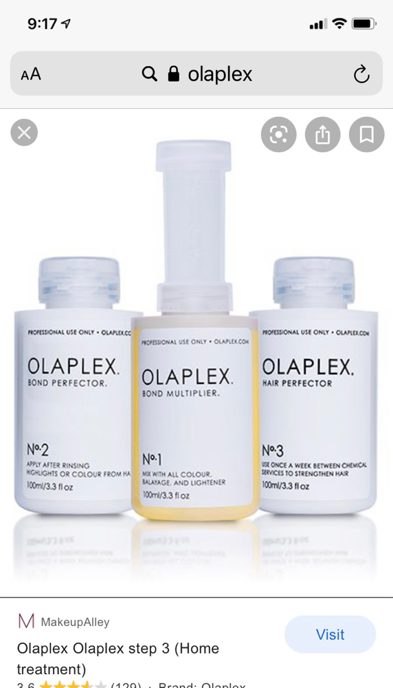 Olaplex Treatment