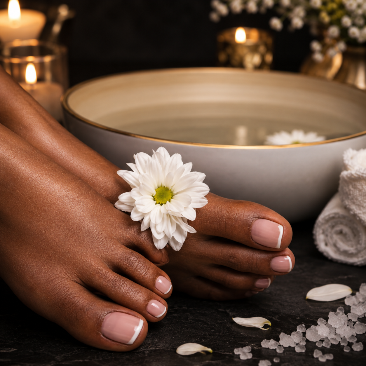 Pedicure - Collagen Spa at Le Bijou Nails and Spa Salon in Houston, TX