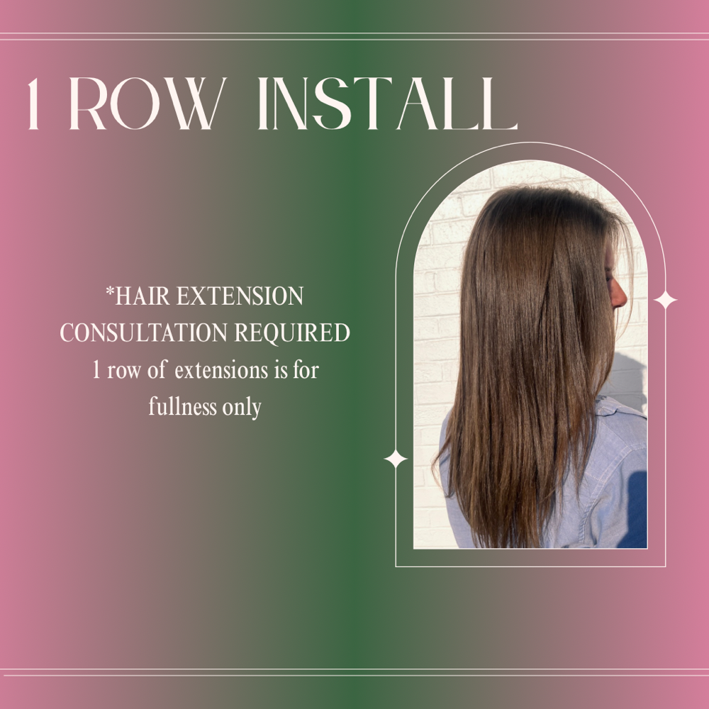 1 ROW INSTALL