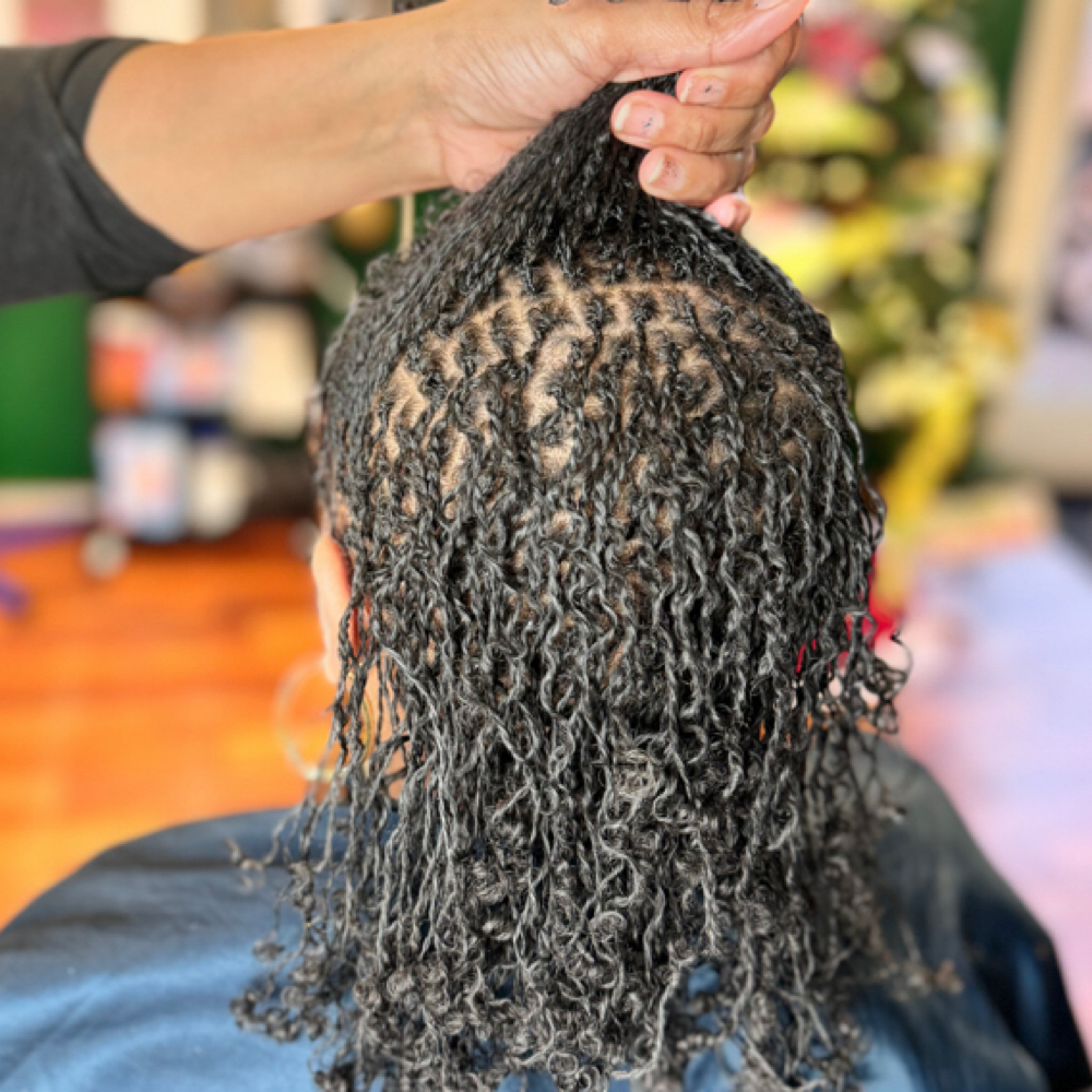 Interloc Retwist (150-250 Locs) at Mary Pugh in Farmville, VA