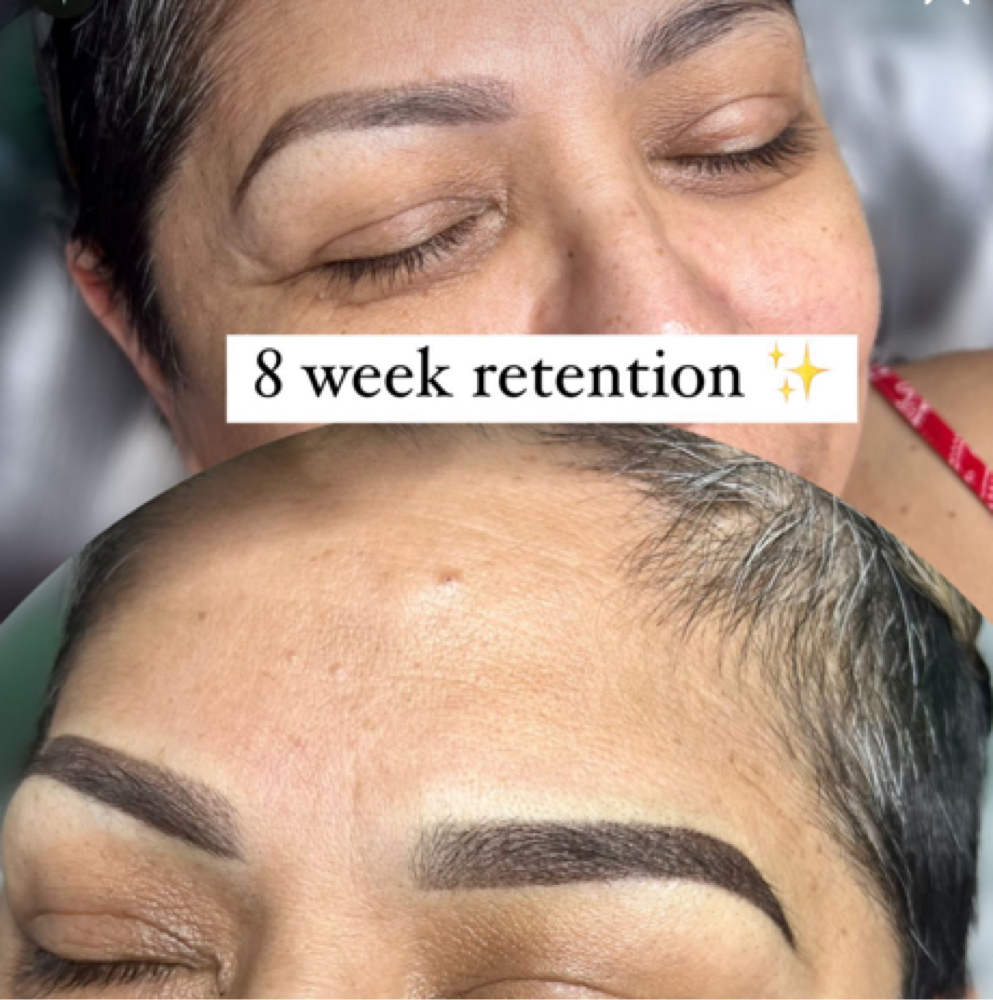 Ombre Tattoo Brow TOUCH UP at Boss Collective ATX in Austin, TX