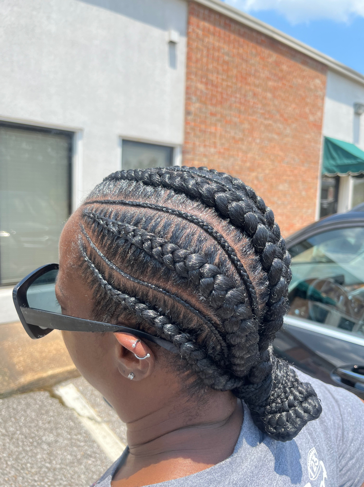 Feed In Cornrow Braids at Naturalist CP in Collierville, TN