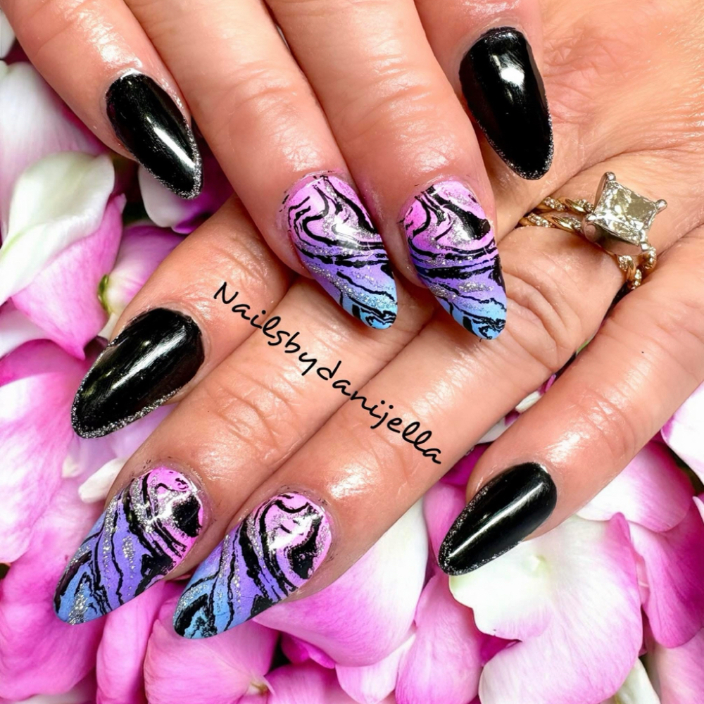 Stamping Nail Art at Enchanted Nails by Danijella in Palm Bay   TEL: (321)795-1216, FL