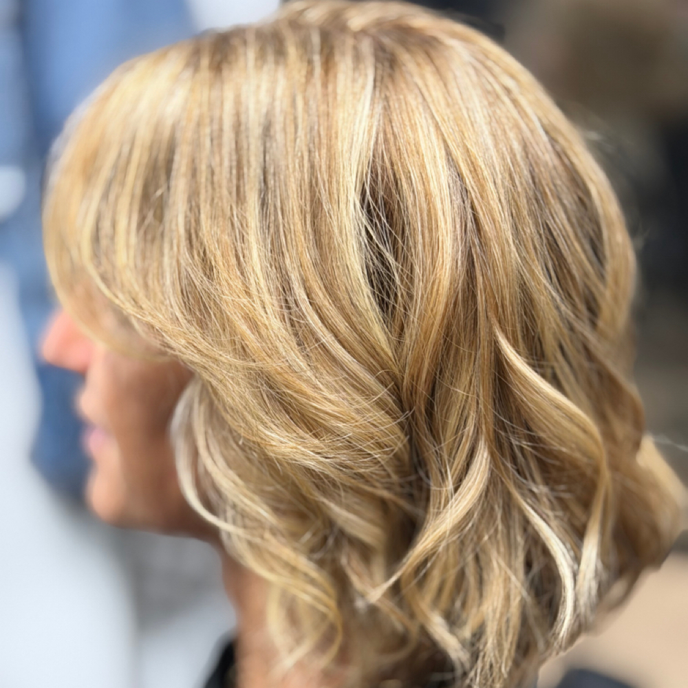 Partial Highlight & Root Touch Up at Hair by Hailey Monroe in Simi Valley, CA