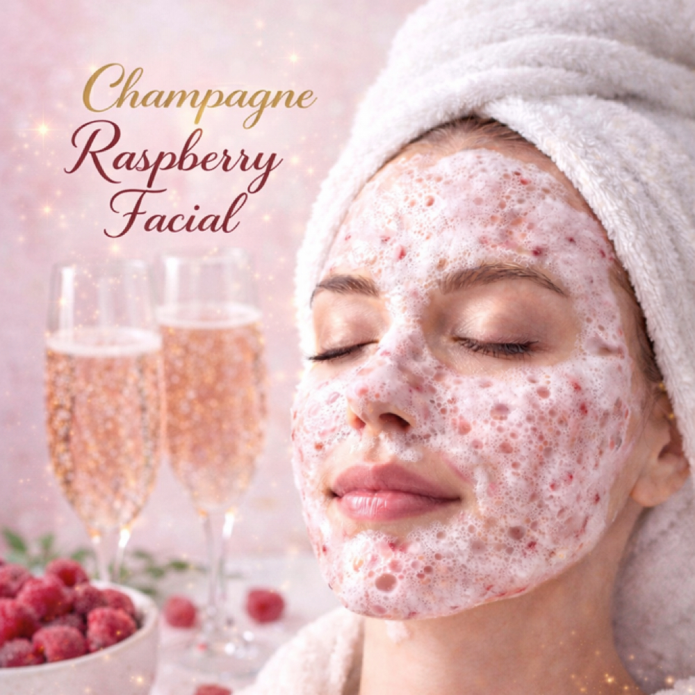 Raspberry Champagne Facial at Studio Glow Esthetics By Ashten in Coshocton, OH