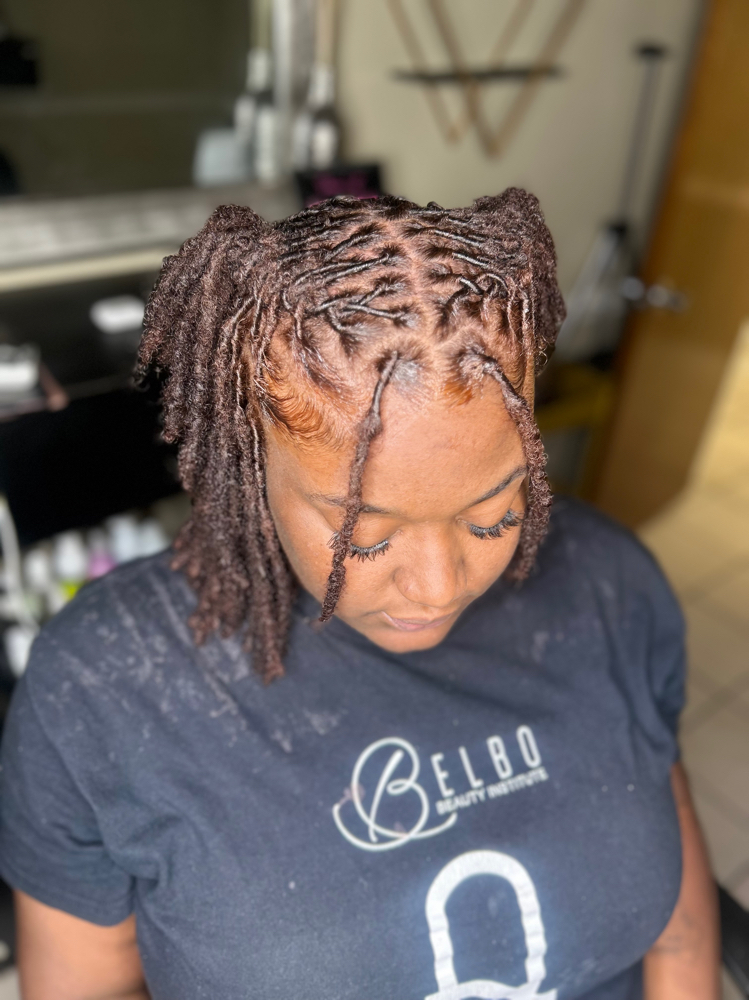 Loc Maintenance W/ basic Style at TwistedByLanayLLC in Bossier, LA