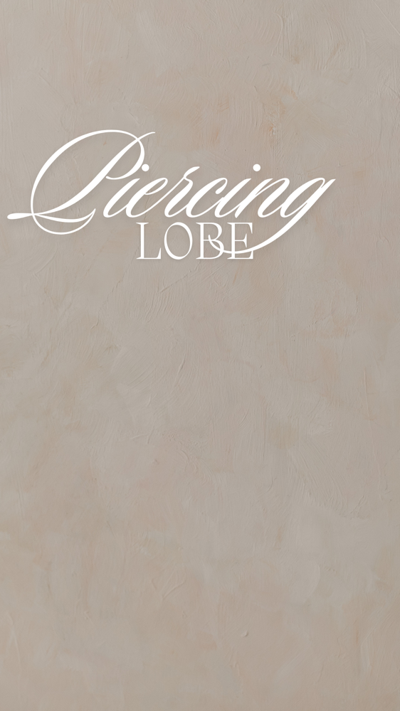 Piercing- Lobe